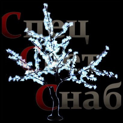 Светодиодное дерево "Сакура Белая". 1,5 м