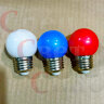 Комплект ламп Белт Лайт (белая + красная + синяя) E 27 IP65 1.5W 3шт
